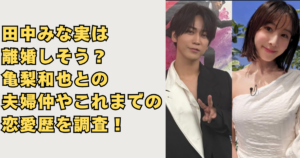 田中みな実は離婚しそうな画像